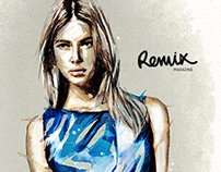 Remix Magazine / Illustrations