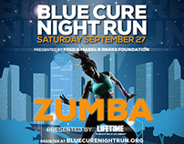 Blue Cure Night Run - Zumba