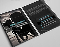 Photography Bifold brochure template