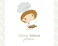 Bisous Bisous Patisserie // Identity & Photo