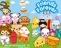 Friends Forever Coloring Book