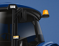 Sonalica Solis Tractor Cabinet & Mudguard Design