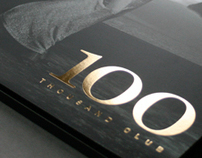 100 Thousand Club promotional folder