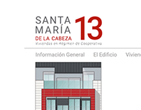 Web promoción de viviendas Santa María de la Cabeza 13