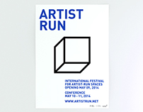 Artist Run Festival Identity