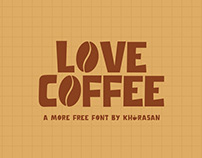 Love Coffee free font for commercial use