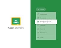 Google Classroom - Group assignment feature