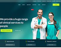 Hospital And Medical Clinic Elementor Website