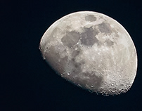 my holiday photos - Moon on February 11 2022