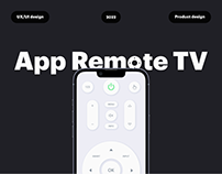 App Remote TV | UX Design