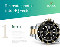 HQ vector from Rolex watches photos