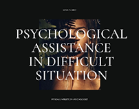 Psychologist | Personal website concept