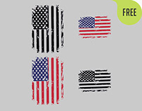Free Flag Day SVG Bundle