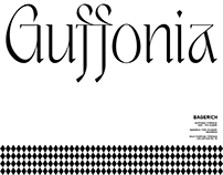 Guffonia Typeface