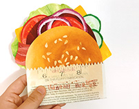 Collage art —— Hannah's Burger