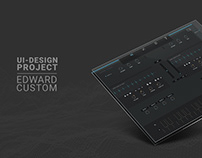 UI - Design von Edward Custom für Tovusound