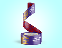 Duct Tapes Mockups PSD