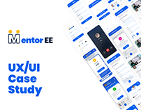 Mentoree-Mobile app UX/UI Case study