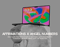AFFIRMATIONS X ANGEL NUMBERS | Заставки