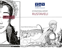 INTERNATIONAL AIRPORT RUSTAVELI / UX UI DESIGN