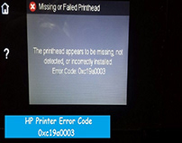 How to Fix Error Code 0xc19a0003 on HP Printers?