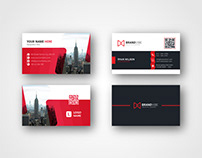 Corporate Modern Business Card Design Template vol-10