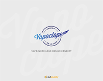 Vapoclope Logo Design