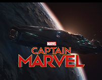 Captain Marvel - Matte Paintings