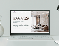 Website for the interior design agency