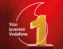 Vodafone Dijital Ekran Tasarımları