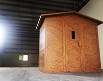 Design project: the aluminium sauna.