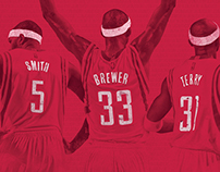 Houston Rockets Bands of Brothers