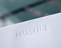 MUSUBI logo & stationery