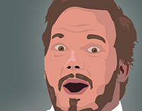 Parks and Recreation Vector Portraits