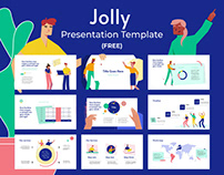 Jolly Presentation Template Illustrated (Free Sample)