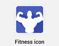 Fitness app icon