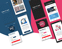 Routime rebranding - UI Design