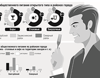 Infographics 2011–2014 of the newspaper «Rech»