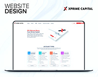 XPrime Capital Website Design