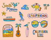 L.A. Illustrations and Lettering