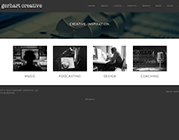 Gerhart Creative website