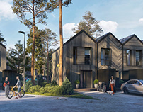 Neeme forest townhouses' 3D