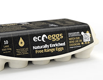 Ecoeggs Packaging Design and 3D Render