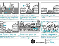A History of Cake Storyboards