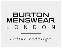 BURTON MENSWEAR LONDON - 2015 Online Redesign