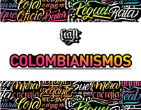 Colombianismos - Lettering Colombiano