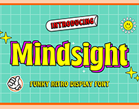 Mindsight - Funky Retro Display Font