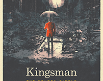 Kingsman Illustrated movie Poster