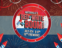Red, white + boom fliers