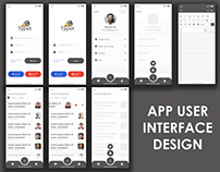 Text Editor App User Interface